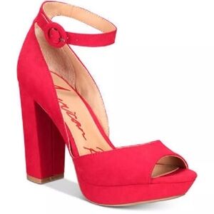 American Rag Women's Reeta Block-Heel Platform Sandals Red Size 7M